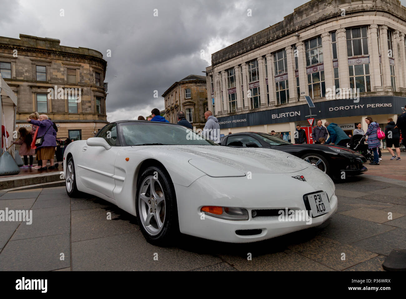 St Vincent's ospizio auto Fest Paisley 2018 Foto Stock