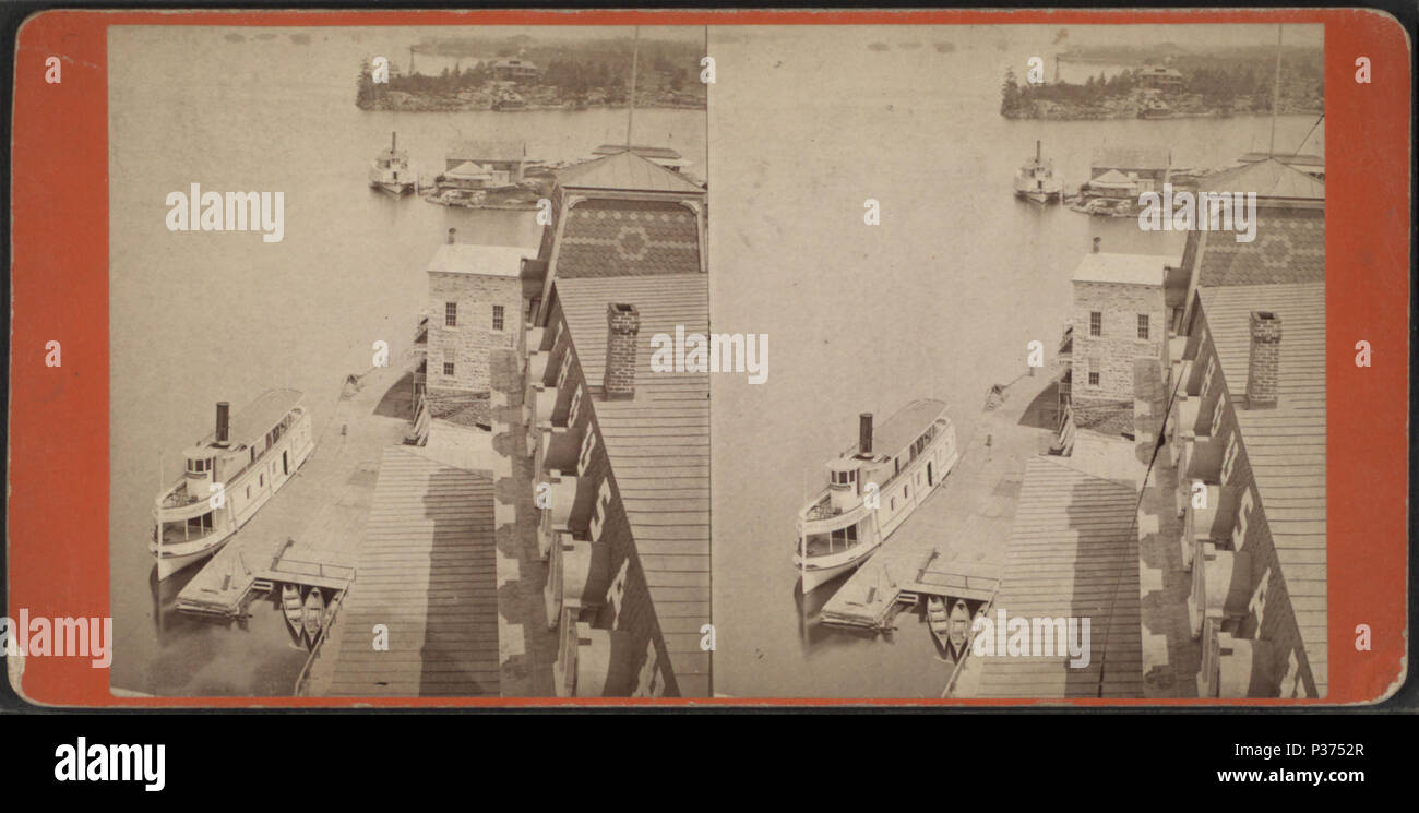 . E. dal 1000 isole. Copertura: 1870?-1890?. Fonte Imprint: Alessandria Bay, N.Y. : Crossman House Studio Fotografico, 1870?-1890?. Elemento digitale pubblicata 10-24-2005; aggiornato 2-11-2009. 89 E. dal 1000 isole, di A. C. MCINTYRE Foto Stock