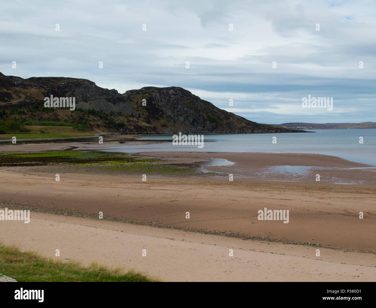 Piccola spiaggia Gruinard Scozia Scotland Foto Stock