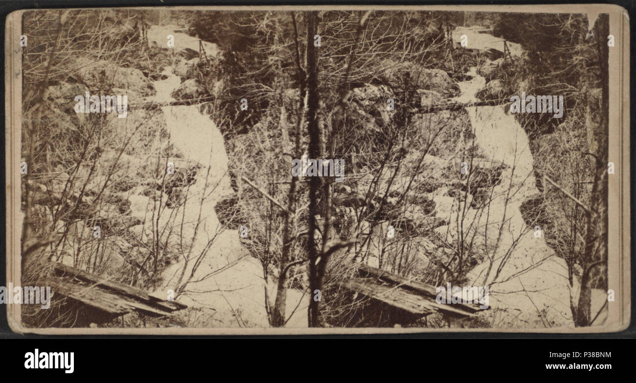 . Abram F.Palmer's mill dam, a sud di Cornovaglia pianura. Creazione: 1870. Copertura: 1870?-1885?. Elemento digitale pubblicata 12-1-2005; aggiornato 2-11-2009. 15 Abram F.Palmer's mill dam, a sud di Cornovaglia pianura, da Seward J. Barnes Foto Stock