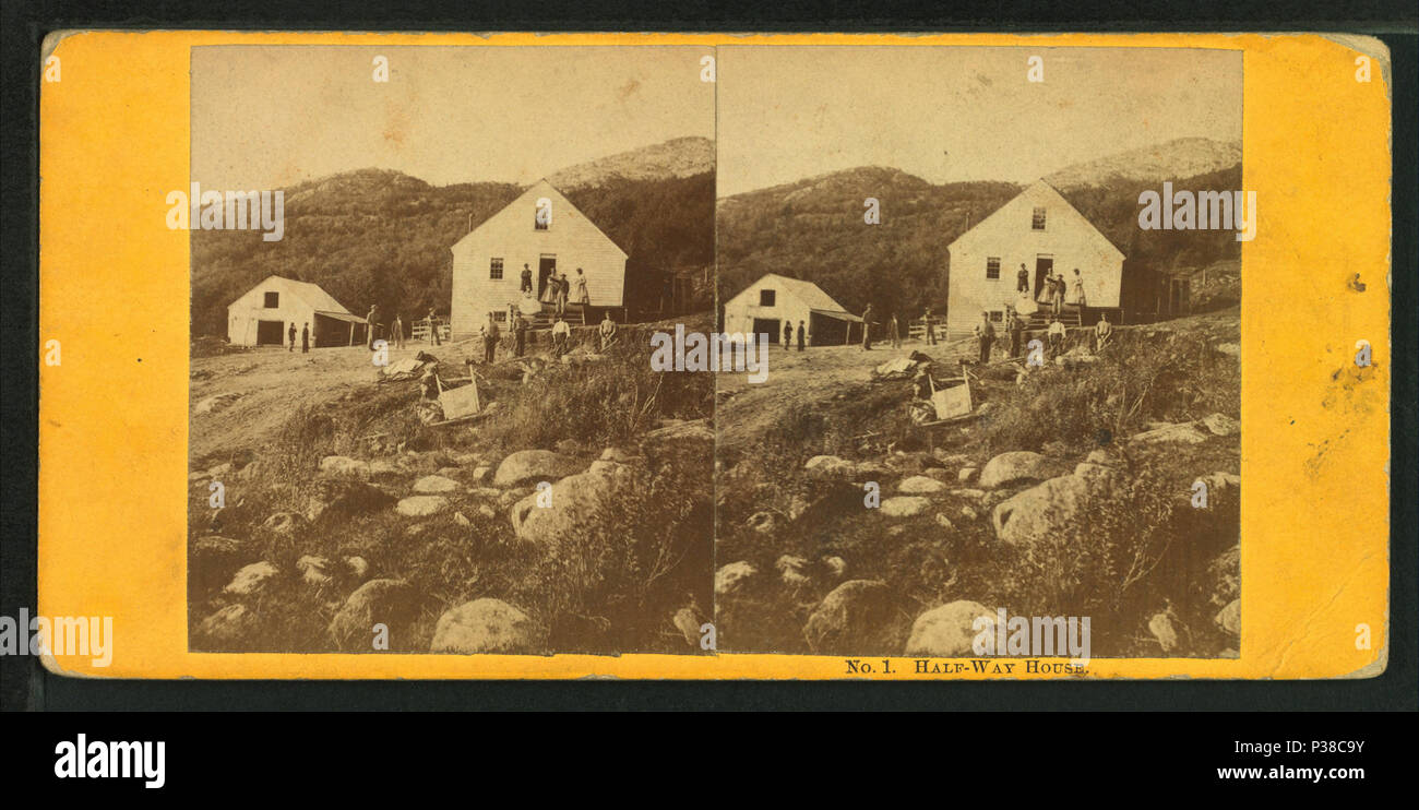 136 Half-Way House, dalla scrittura, G. H. (George H.), 1839-1929 Foto Stock