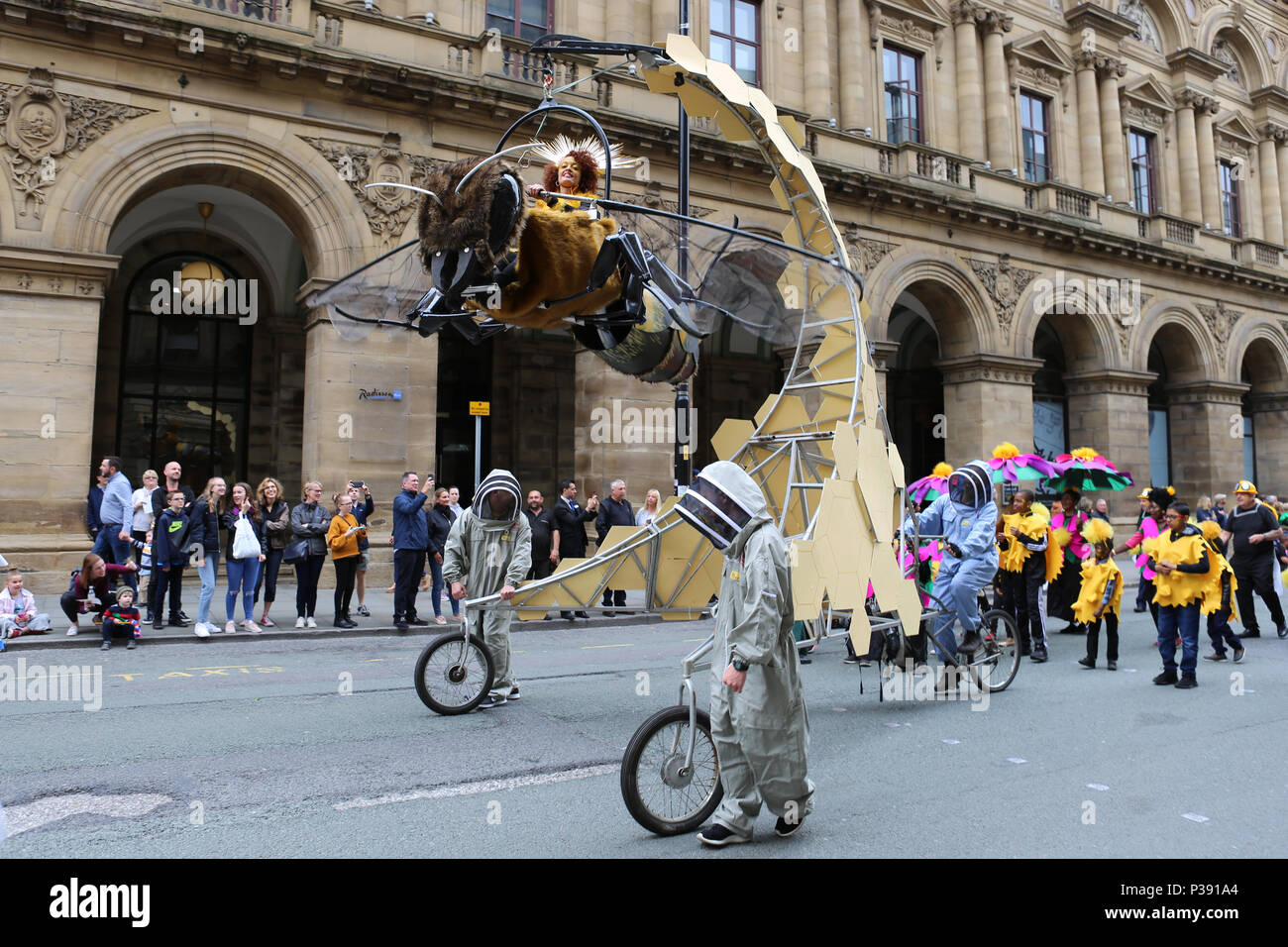 Manchester giorno 2018 Foto Stock