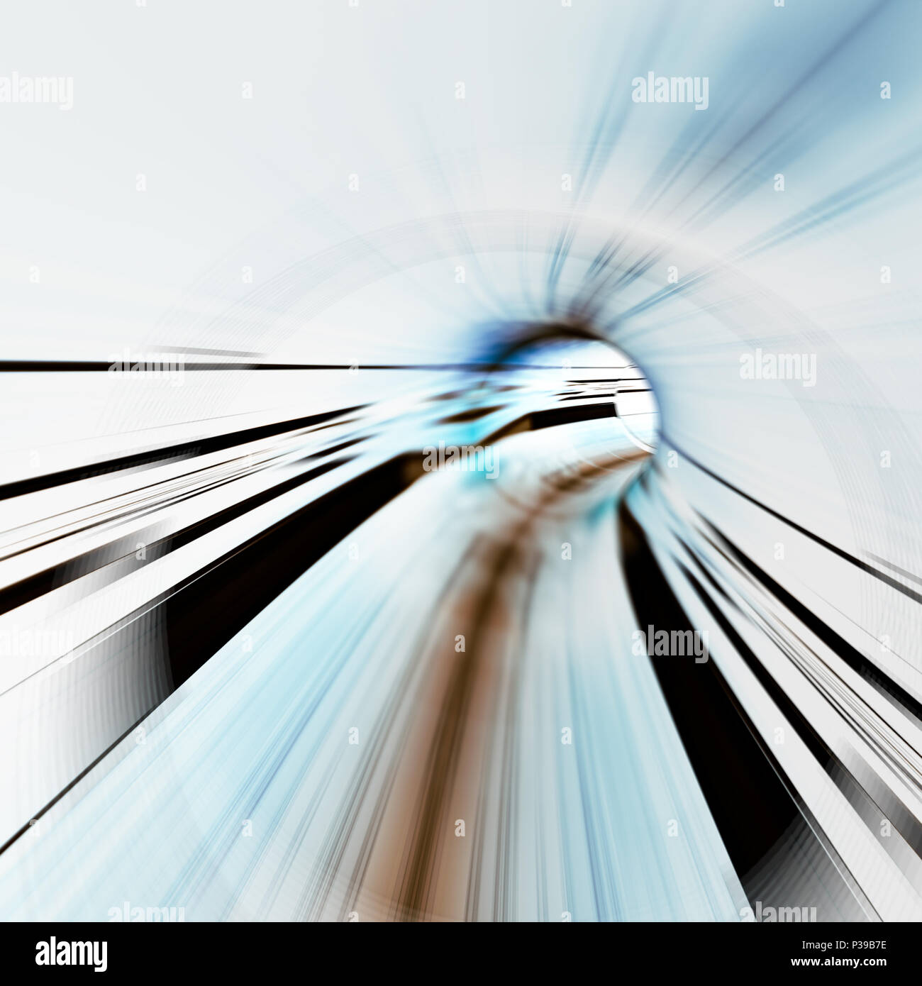 Velocità effetti di luci Foto Stock