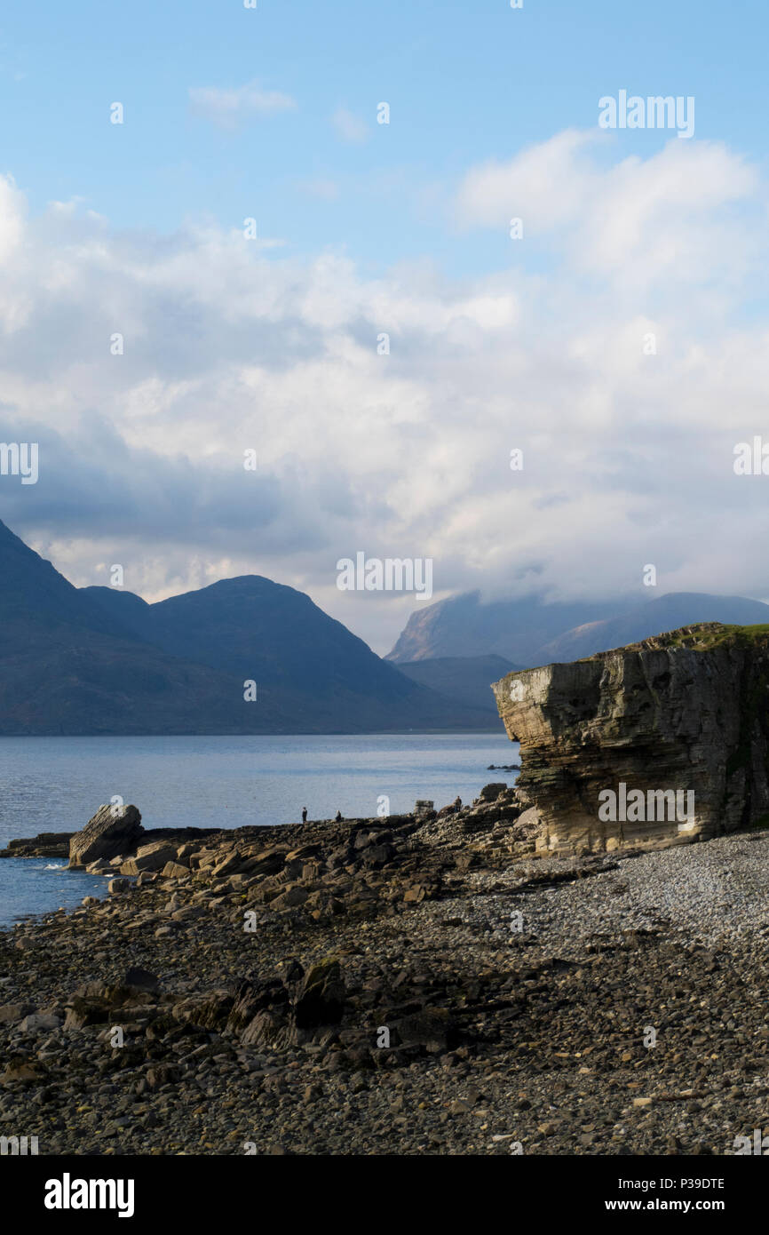 Le montagne Cuillin Isola di Skye Foto Stock