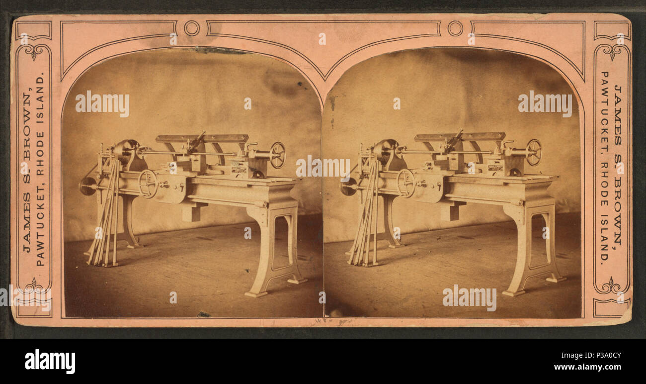 150 migliorata Tornio, da Robert N. Dennis raccolta di vista stereoscopica Foto Stock