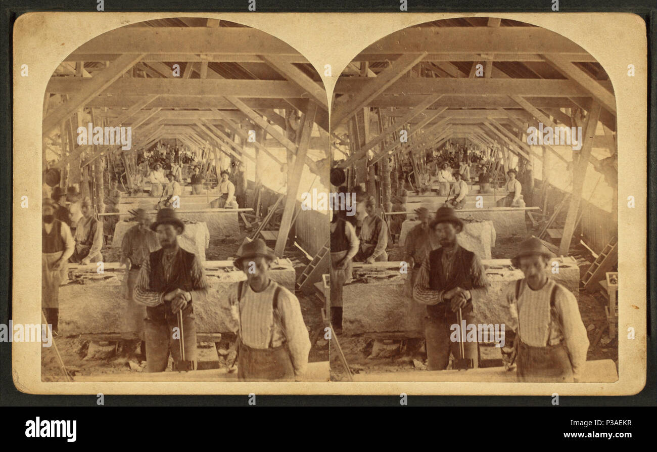 172 Long capannone "Sands.", da William V. Lane Foto Stock