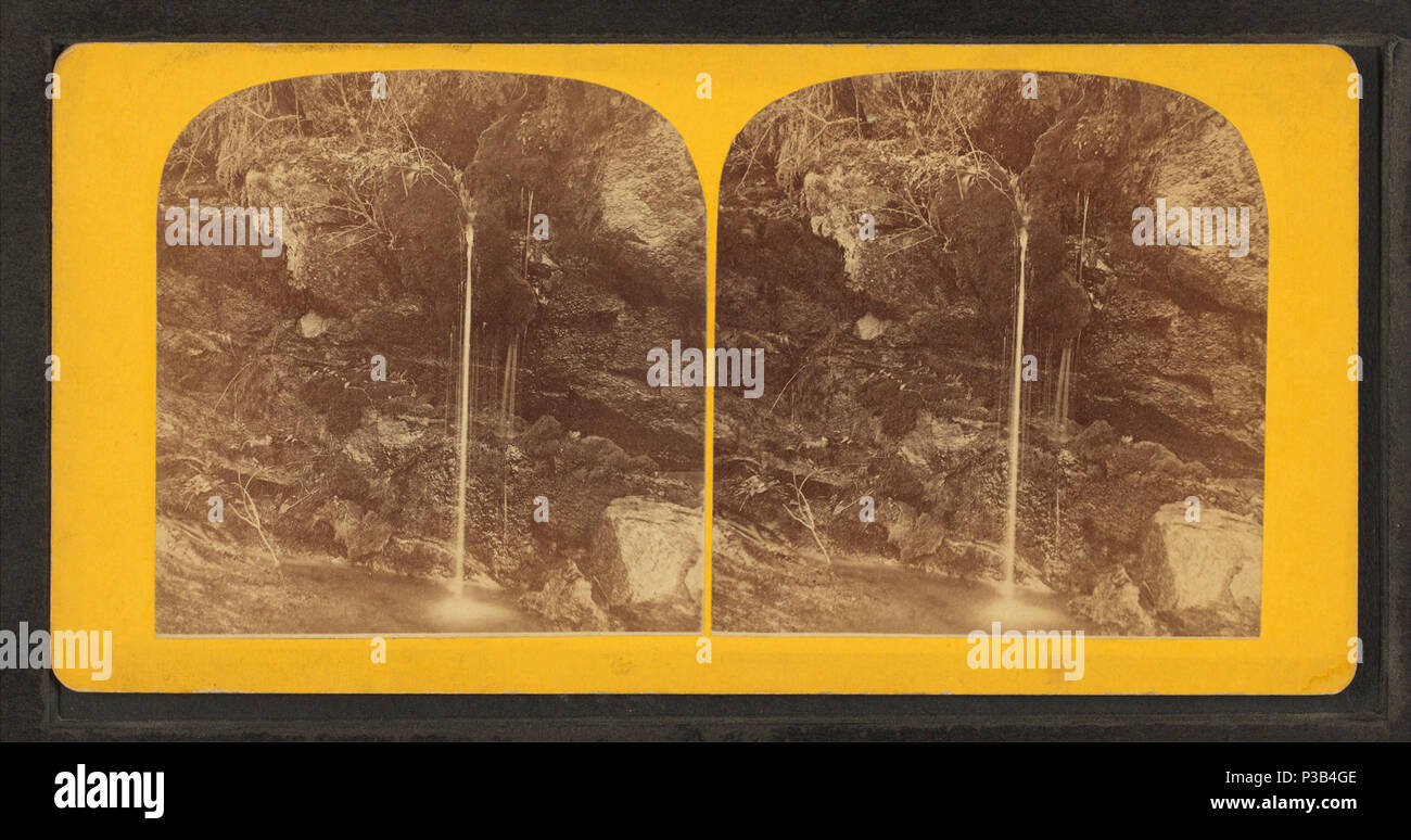 . Fontana di muschio. Creato: 1865-1871. Copertura: [1865-1871]. Fonte Imprint: 1863?-1885?. Elemento digitale pubblicata 4-12-2006; aggiornato 2-23-2010. 196 Mossy Fontana, da Robert N. Dennis raccolta di vista stereoscopica Foto Stock