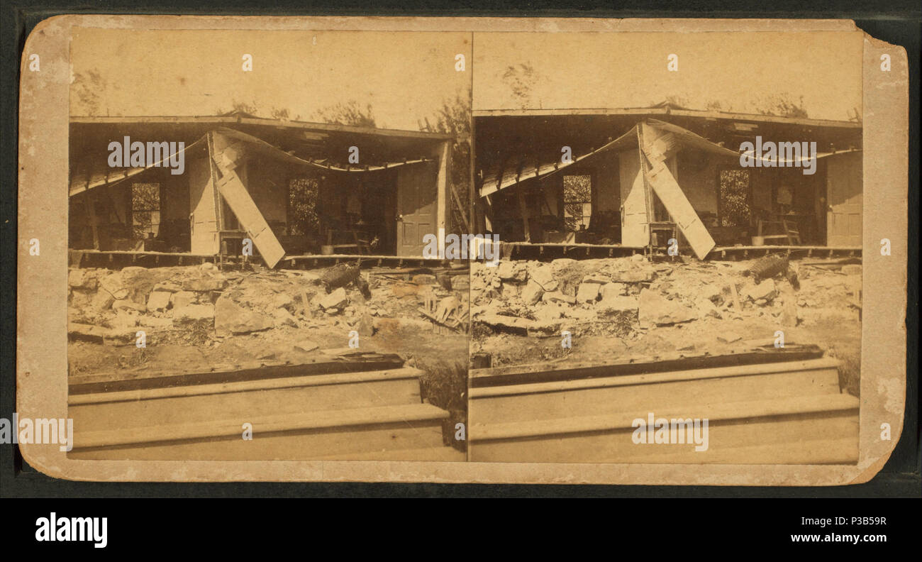 . Il sig. Carhart cantina in cui la famiglia si rifugiò e sono stati tutti salvati. Creato: Giugno 1882.. Copertura: Giugno 1882.. Fonte impronta: Giugno 1882.. Elemento digitale pubblicata 6-15-2005; aggiornato 2-12-2009. 199 Il Sig. Carhart cantina in cui la famiglia si rifugiò e sono stati tutti salvati, di Everett, James E., 1834- Foto Stock