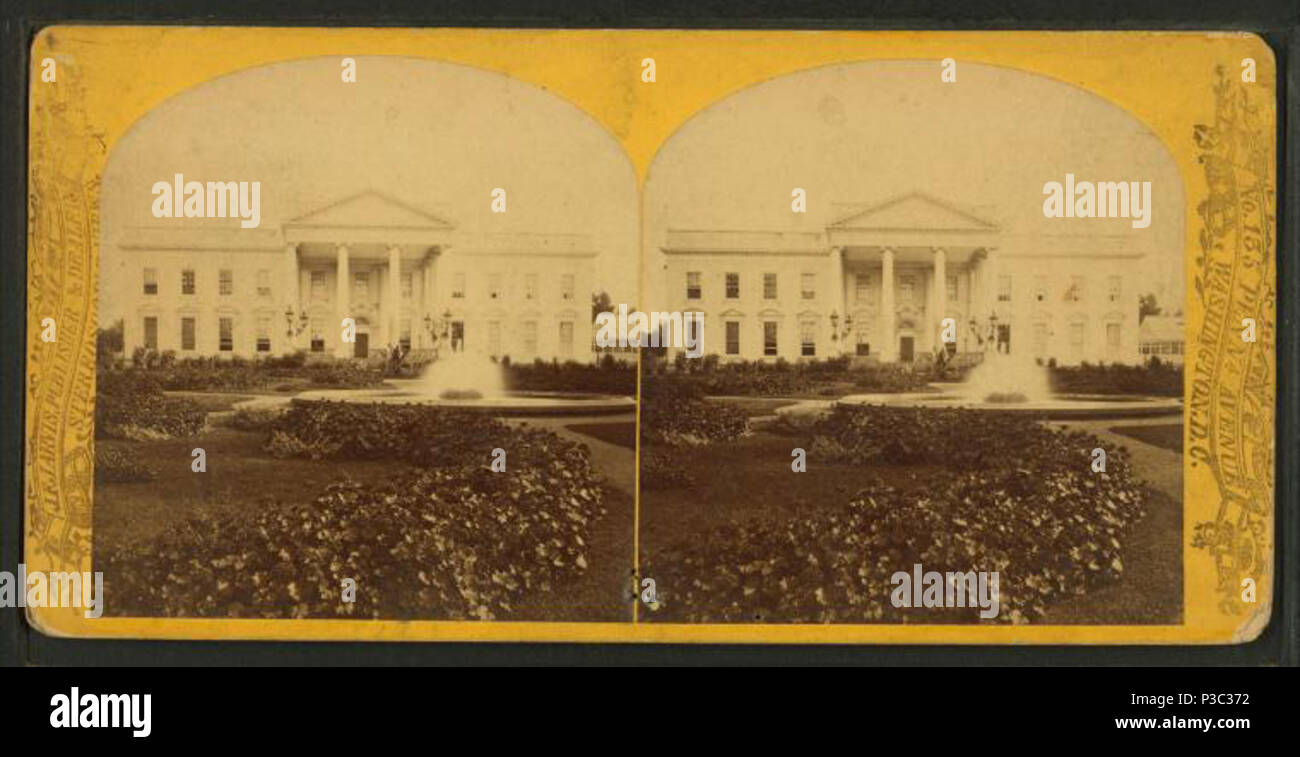 . Presidente della casa. Creato: 1870-1899. Copertura: 1870-1899. Fonte Imprint: Washington, D.C. : J.F. Jarvis, 1870?-1899?. Elemento digitale pubblicata 9-29-2005; aggiornato 2-12-2009. 242 Presidente della casa da Jarvis, J. F. (John F.), b. 1850 6 Foto Stock