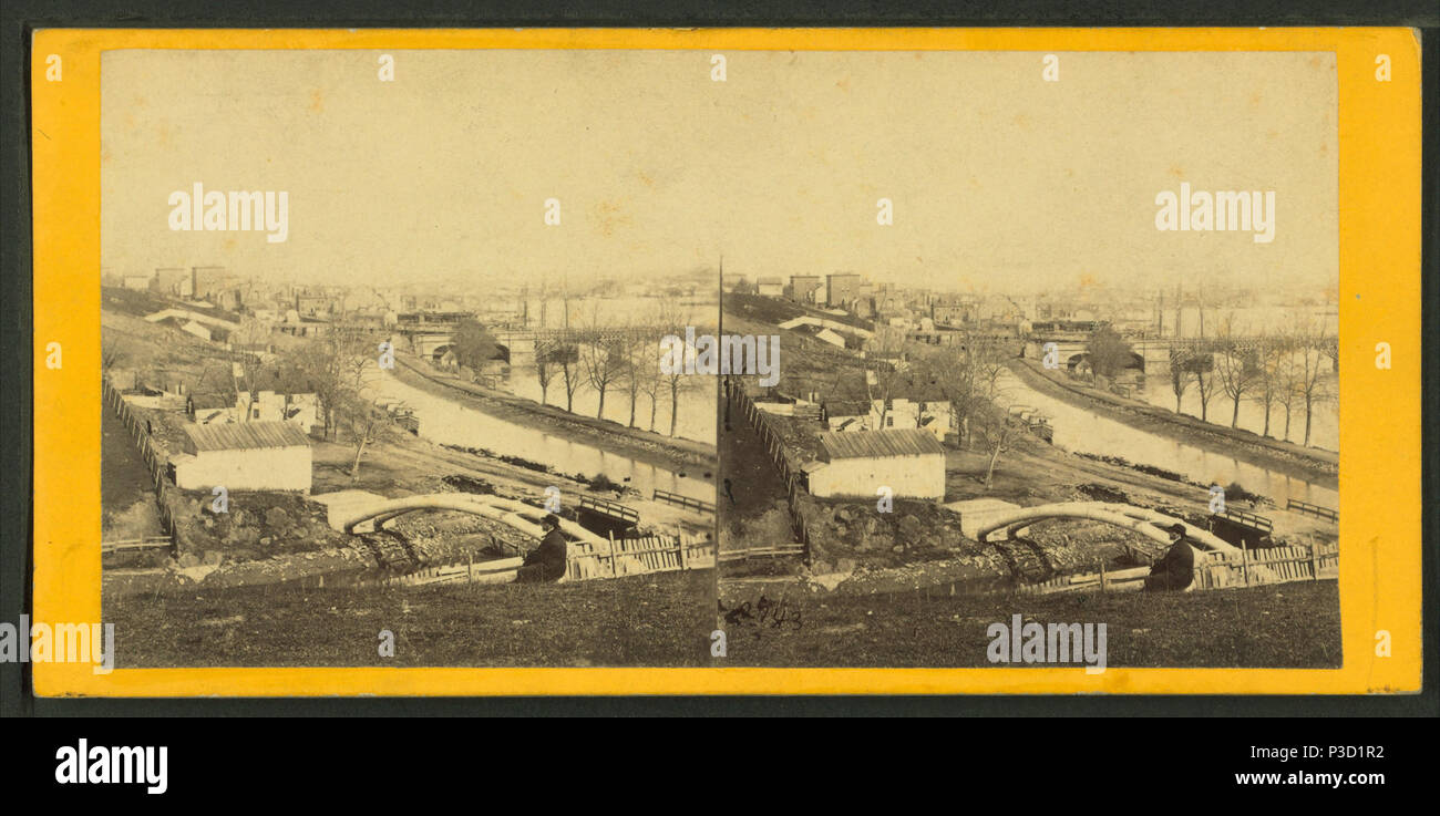 . Vista pittoresca di Georgetown, il Potomac e Chesapeake Canal, dalla parte posteriore dell'Osservatorio. Titolo alternativo: Washington viste sulla città, No.2743. Creato: 1860-1880. Copertura: 1860-1880. Fonte impronta: 1860?-1880?. Elemento digitale pubblicata 1-25-2006; aggiornato 2-13-2009. 236 vista pittoresca di Georgetown, il Potomac e Chesapeake Canal, dalla parte posteriore dell'Osservatorio, da E. &AMP; H.T. Anthony (Azienda) Foto Stock