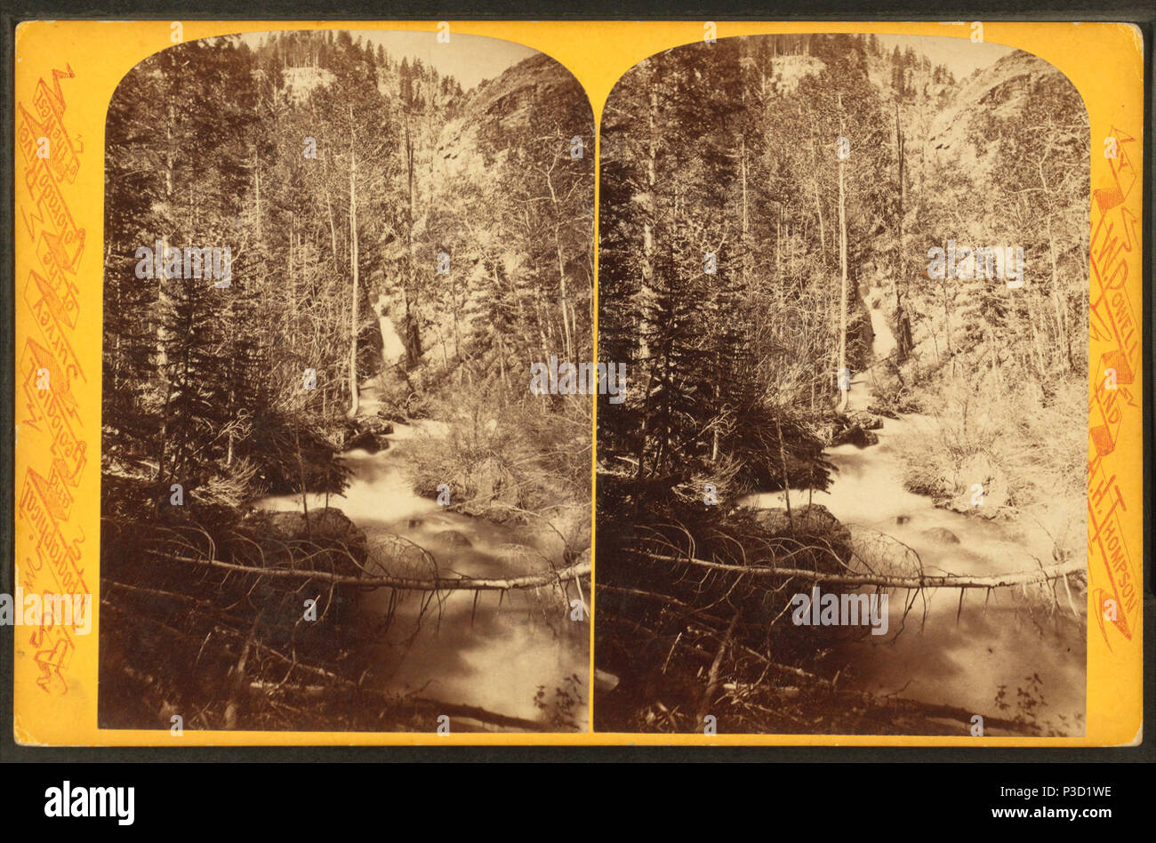 237 Pine Creek, da Hillers John K., 1843-1925 Foto Stock