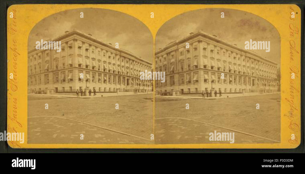 . Il Post Office Department. Creato: 1860-1890. Copertura: 1860-1890. Fonte impronta: 1860?-1890?. Elemento digitale pubblicata 12-1-2005; aggiornato 2-12-2009. 241 Post Office Department, da Robert N. Dennis raccolta di vista stereoscopica 5 Foto Stock