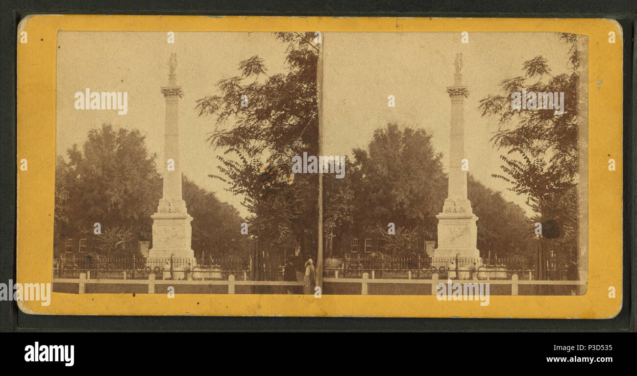 . Pulaski monumento. Titolo alternativo: No. 16. Creato: ca. 1865. Copertura: [ca. 1865]. Fonte Imprint: 1865?-1885?. Elemento digitale pubblicata 6-30-2005; aggiornato 2-12-2009. 247 Pulaski monumento, da Wilson, J. N. (Girolamo Nelson), 1827-1897 3 Foto Stock