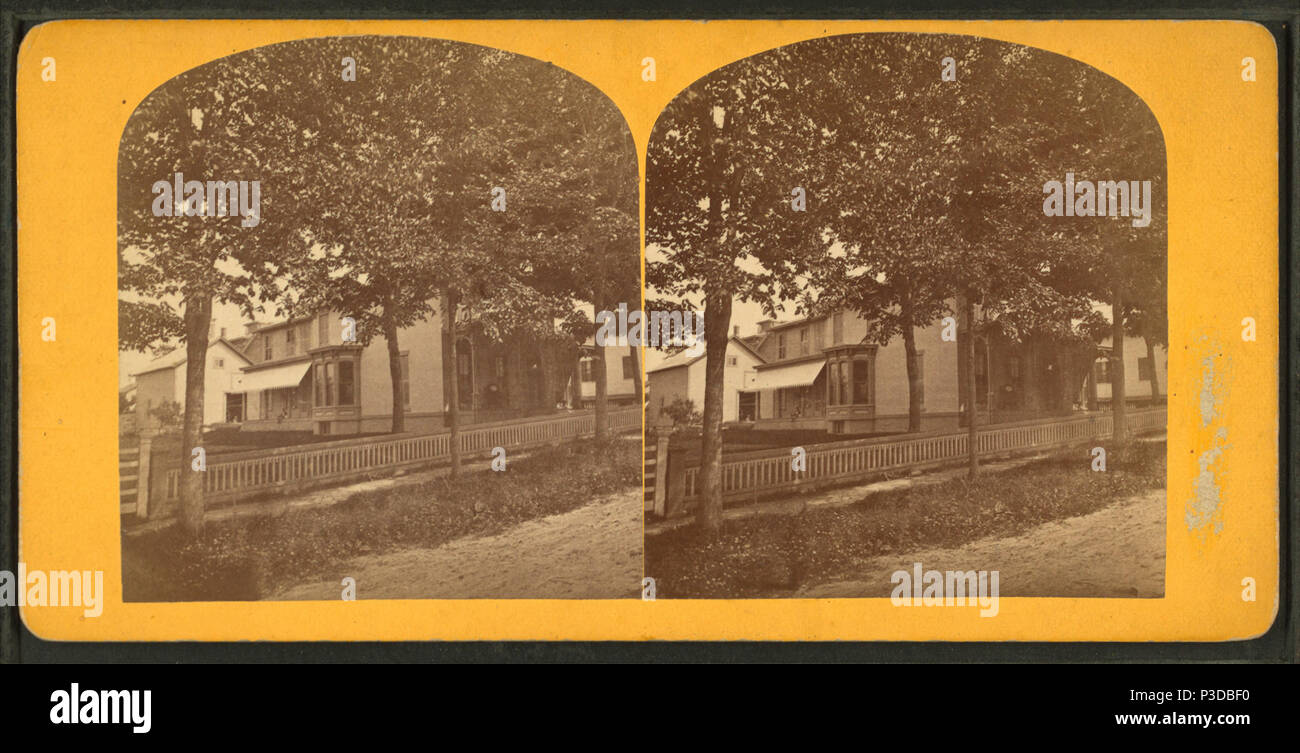 . Rutland abitazioni. Copertura: 1865?-1885?. Elemento digitale pubblicata 6-14-2006; aggiornato 2-13-2009. 261 Rutland abitazioni, da S. Bullock Foto Stock