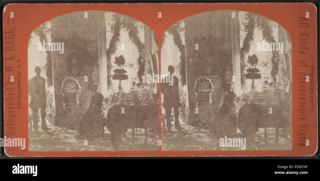 . Scena in Trumansburg. Creato: ca. 1880. Copertura: 1860?-1915?. Fonte impronta: 1860?-1915?. Elemento digitale pubblicata 4-12-2006; aggiornato 2-11-2009. 264 Scena in Trumansburg, da W. L. Hall Foto Stock