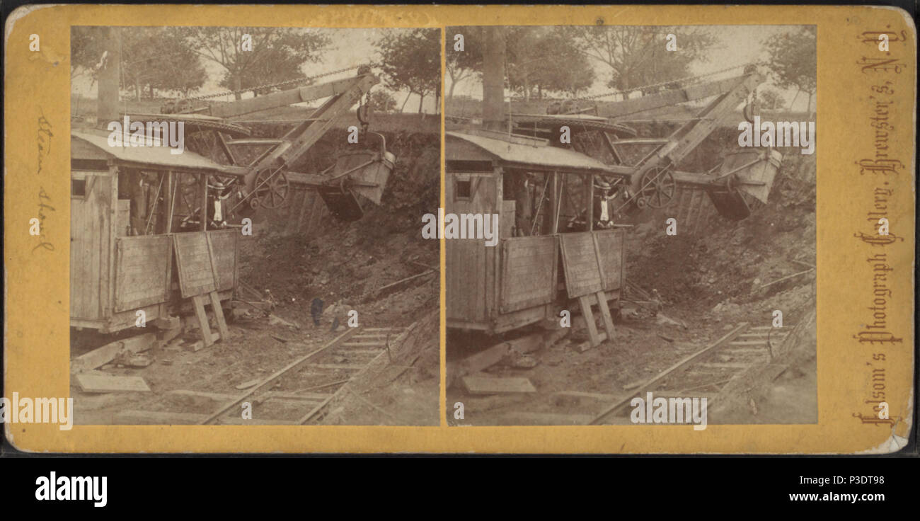 285 Pala di vapore, da Folsom's Galleria fotografica Foto Stock