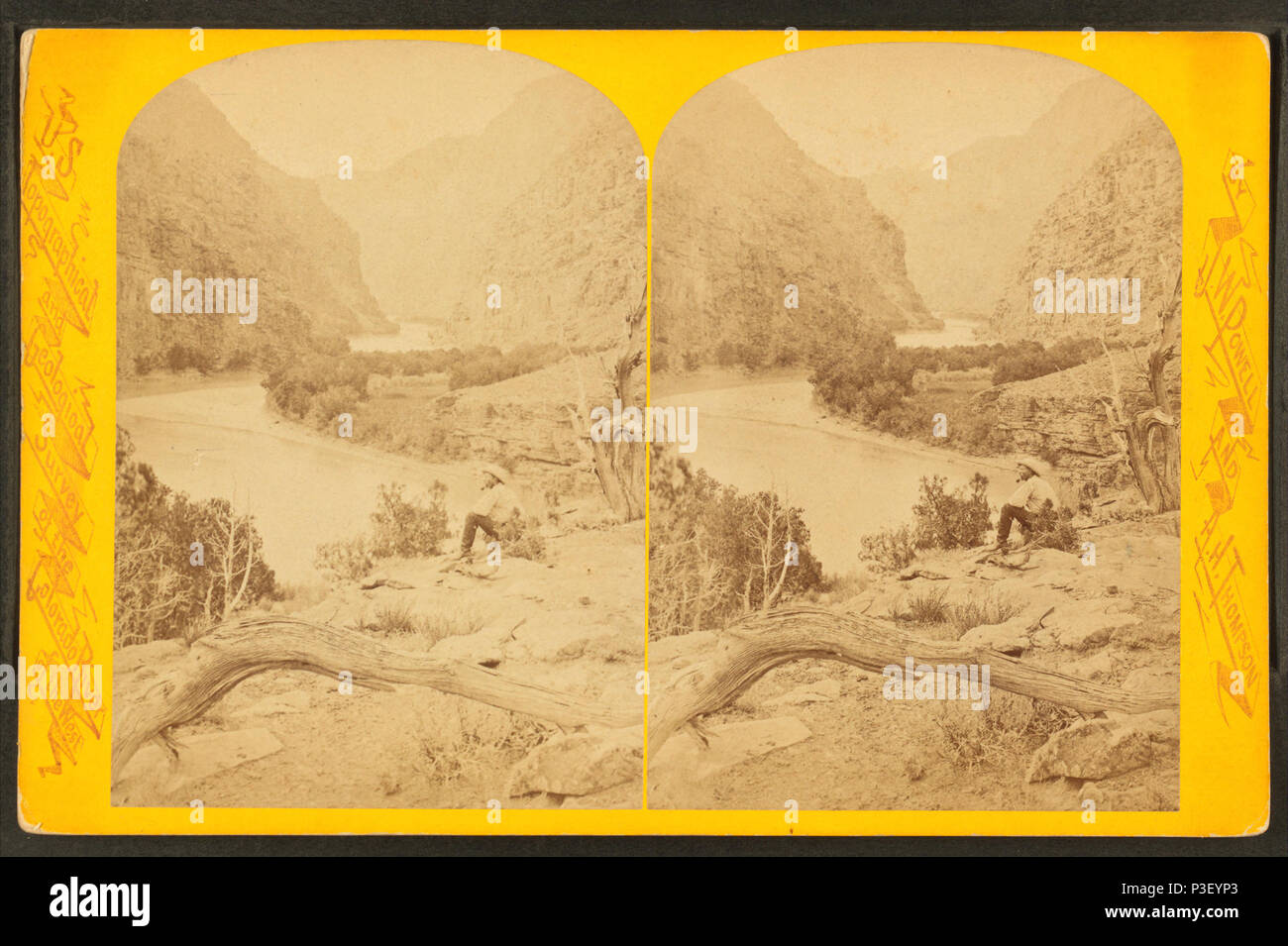 308 Il gate del Lodore, da Hillers John K., 1843-1925 Foto Stock