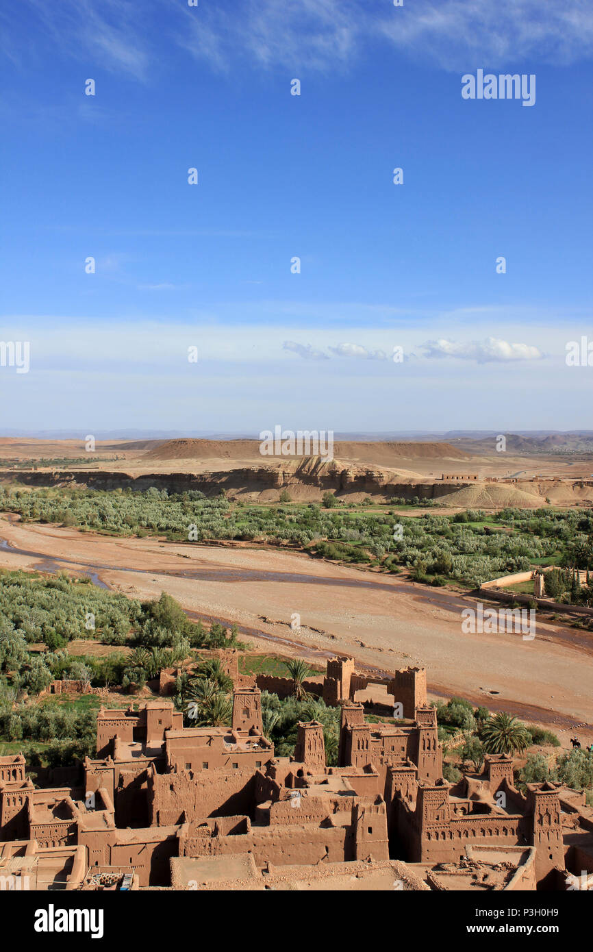 Ait-Ben-Haddou Foto Stock