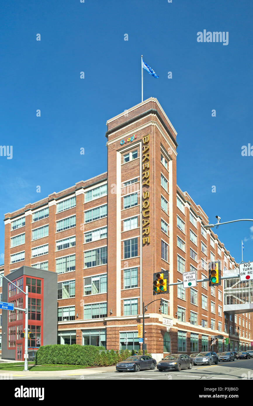 NAB.S. edificio quadrato da forno Penn Avenue East End Pittsburgh Pennsylvania USA Foto Stock