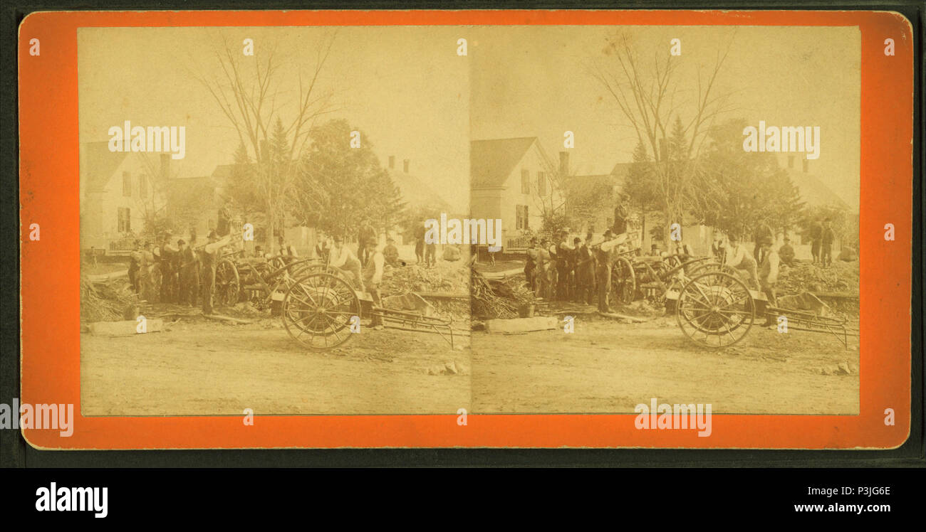 . Waldoboro dei Vigili del Fuoco. Copertura: 1869?-1880?. Elemento digitale pubblicata 8-31-2005; aggiornato 2-12-2009. 372 Waldoboro Vigili del Fuoco, da Asa H. Lane Foto Stock