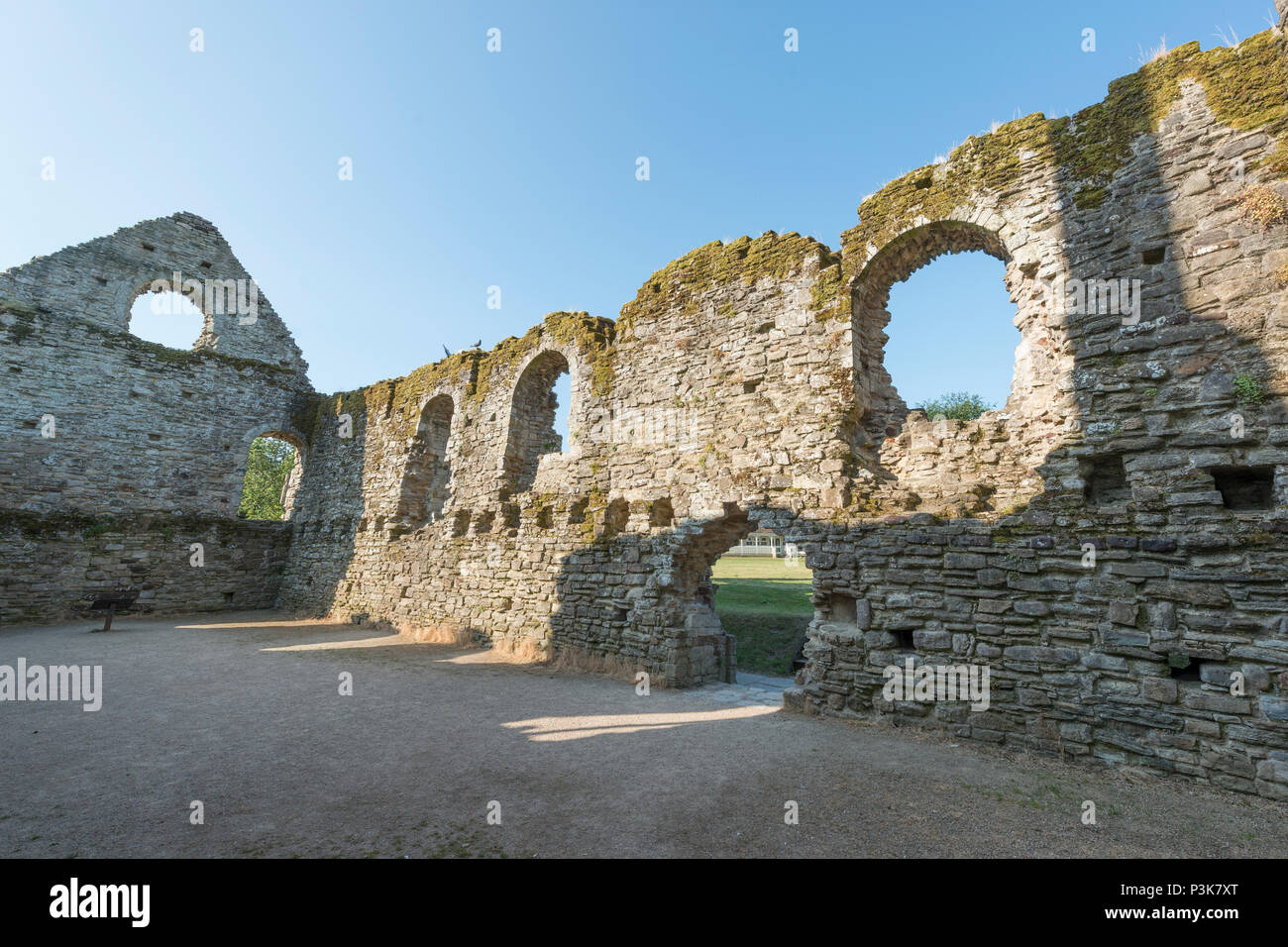 Le rovine di Constable in casa Christchurch, Dorset, Regno Unito. Foto Stock
