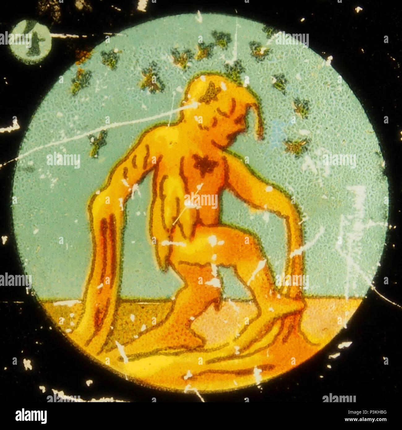 10 Storia di un ragazzo che rientrano in un barile di miele, foto 4 FOTOCAMERE DIGITALI OLYMPUS Foto Stock