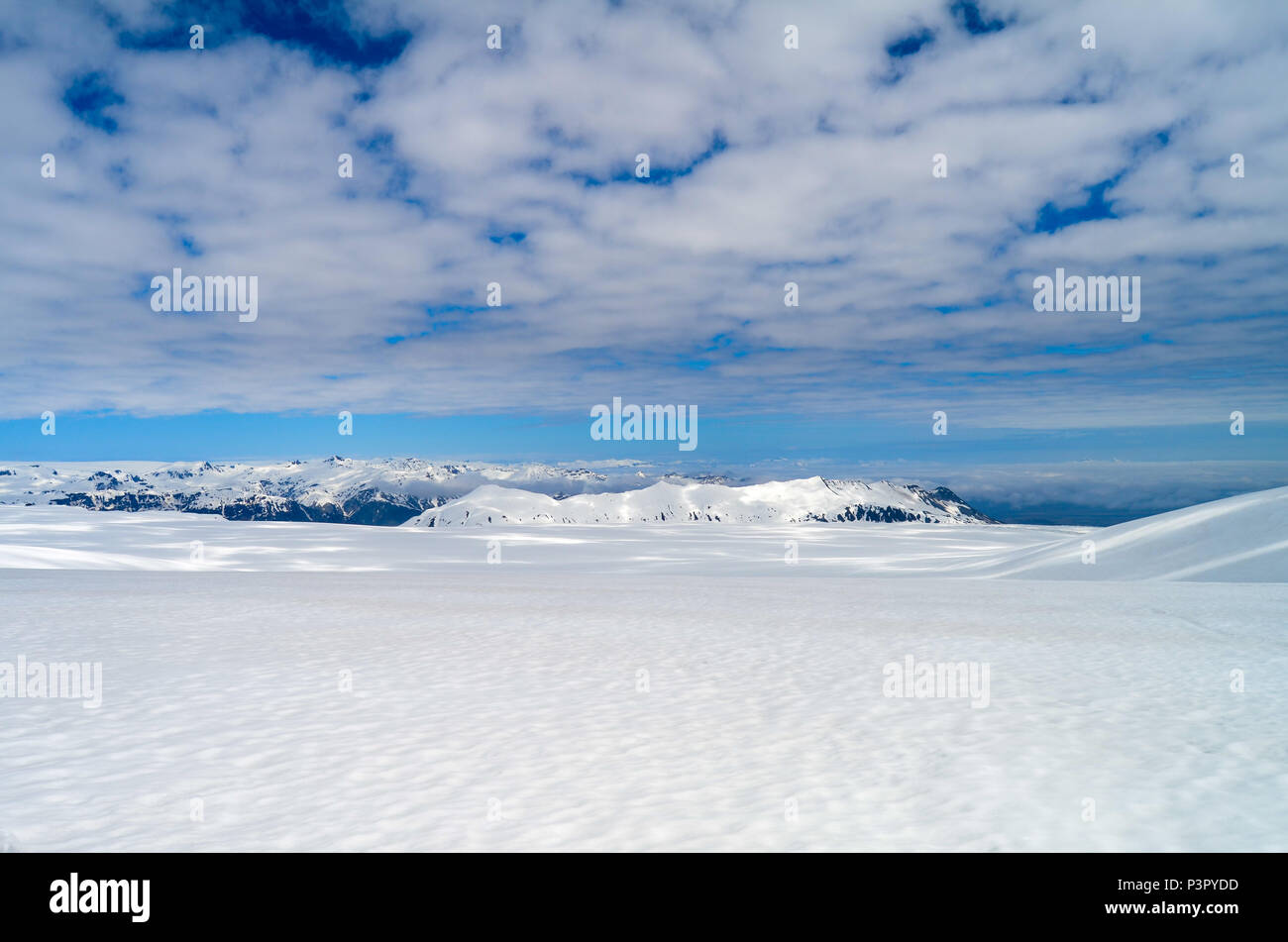 Il Ghiacciaio Vatnajökull in Islanda Foto Stock