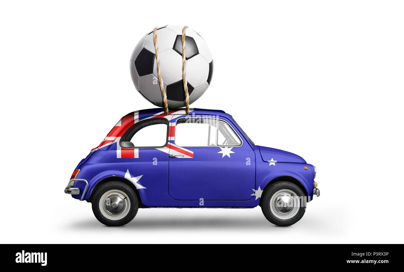 Australia auto calcio Foto Stock