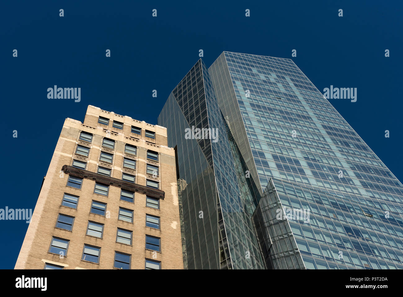 386 e 400 Park Avenue South edifici, Manhattan, New York City, Stati Uniti d'America Foto Stock