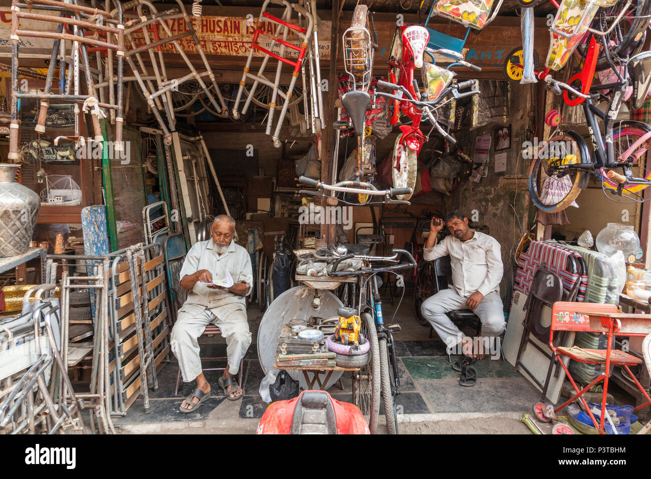 Chor bazaar, Mumbai, India Foto Stock