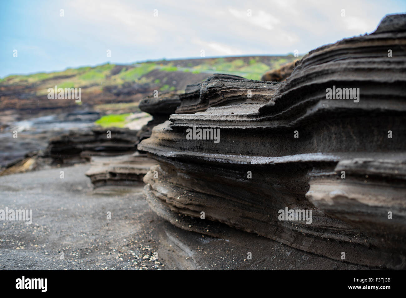 Realizzato dal meteo Foto Stock