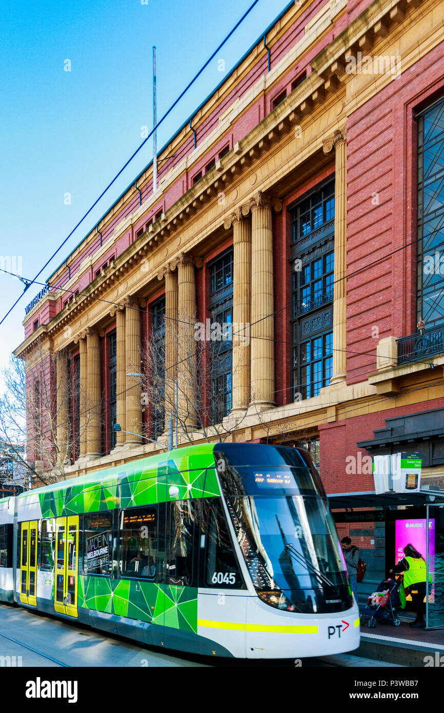 L'Australia, la posta di Exchange. Hotel, Melbourne, Victoria Foto Stock
