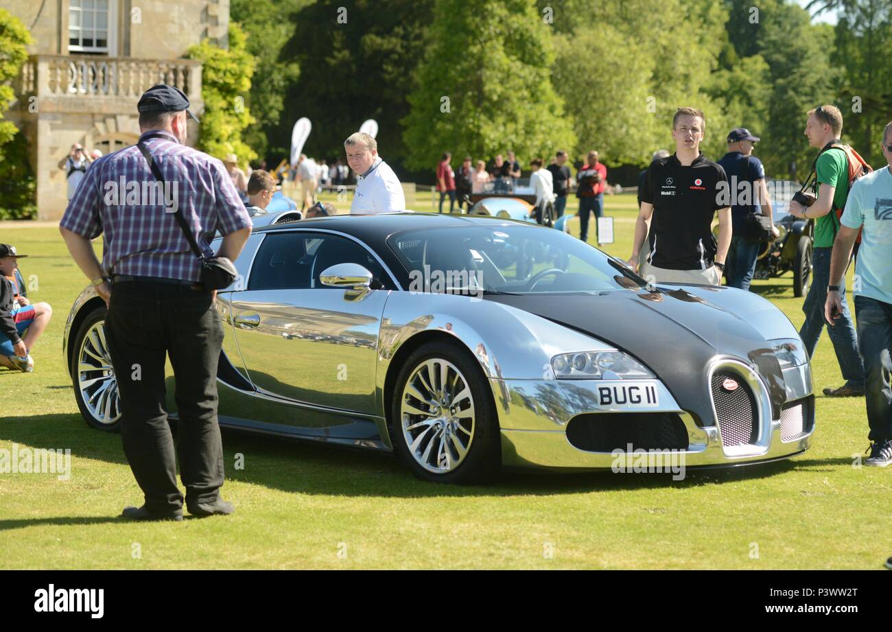 Wilton classico e Supercar weekend , tenutosi a Wilton House, Nr Salisbury 07/06/2015 Foto Stock