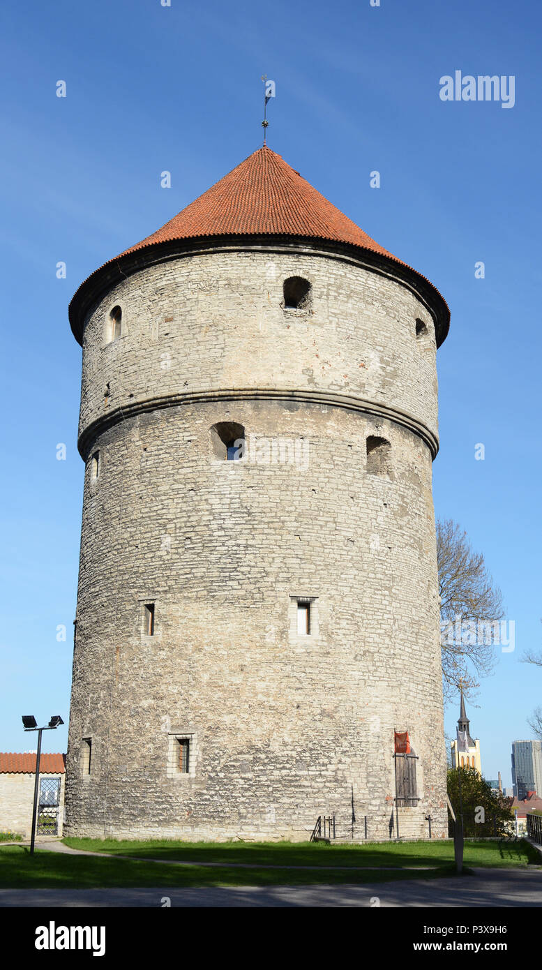 Kiek in de Kok - Peek in cucina - torre di artiglieria a Tallinn in Estonia Foto Stock