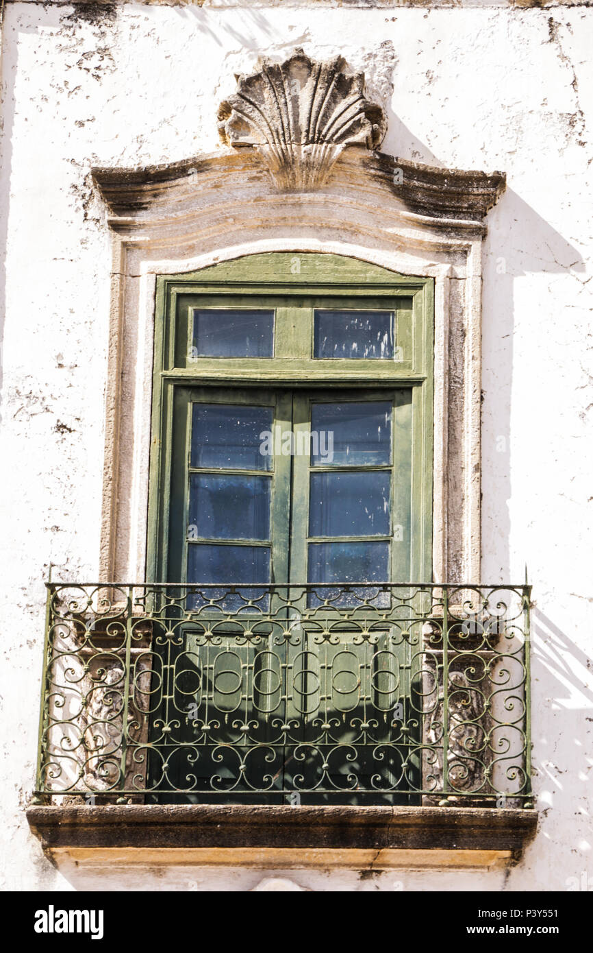 Vista da Igreja Nossa Senhora do Rosário dos Pretos Homens, no Sítio Histórico de Olinda, PE. Foto Stock