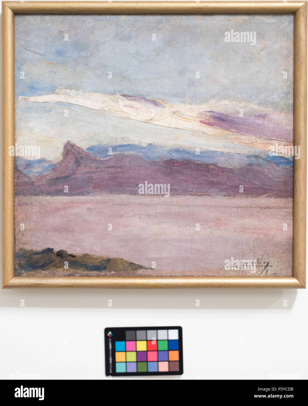 "Paisagem Corcovado', sem dati, Lucilio de Albuquerque, óleo sobre tela, 28,2 x 30,2 cm, Coleção Secretaria de Estado de Cultura do Rio de Janeiro / Fundação Anita Mantuano de Artes do Rio de Janeiro / Museu de Historia e Arte do Rio de Janeiro / Museu Ingá Foto Stock