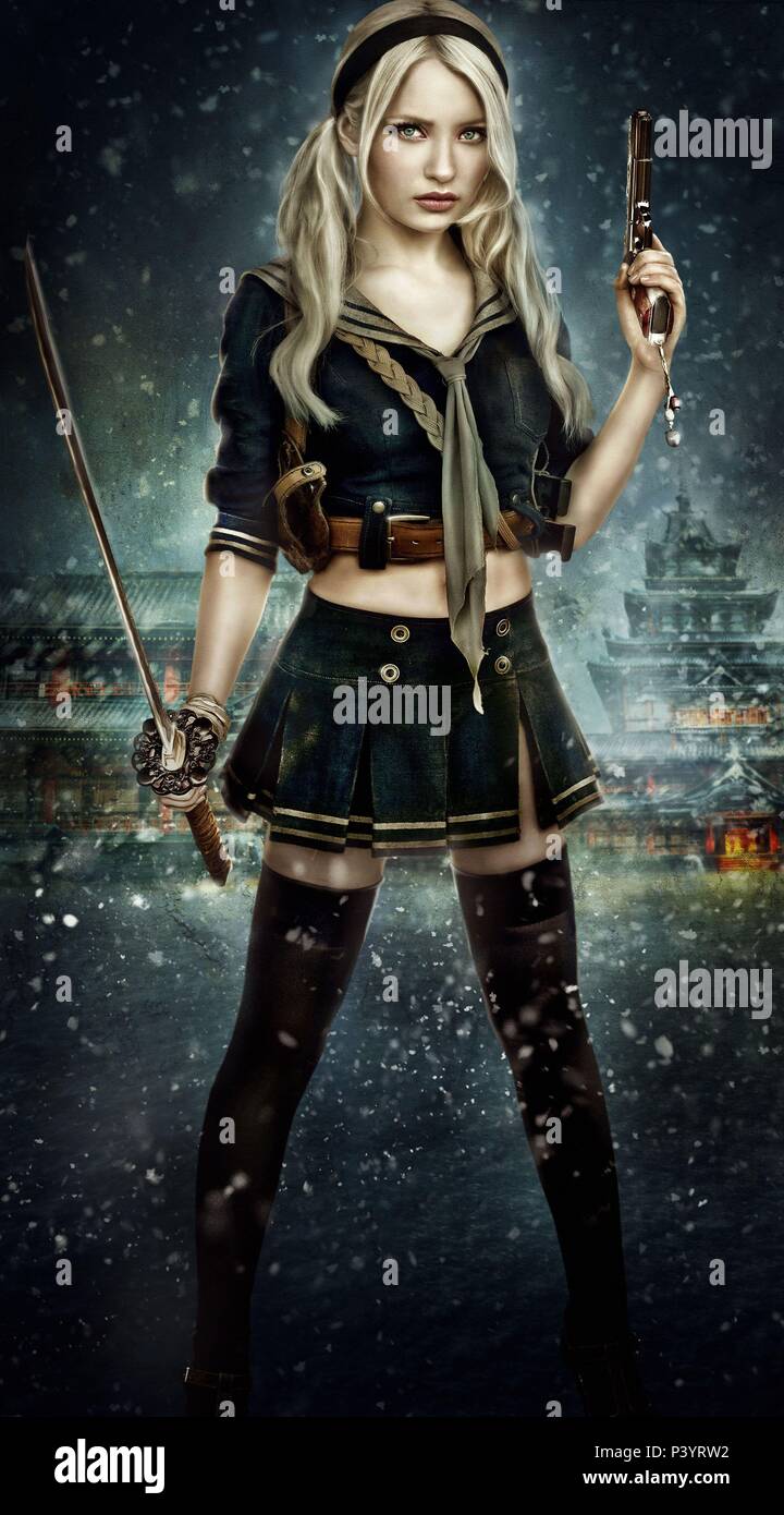 Pellicola originale titolo: Sucker Punch. Titolo inglese: Sucker Punch. Regista: Zack Snyder. Anno: 2011. Stelle: Emily Browning. Credito: WARNER BROS. Foto / Album Foto Stock