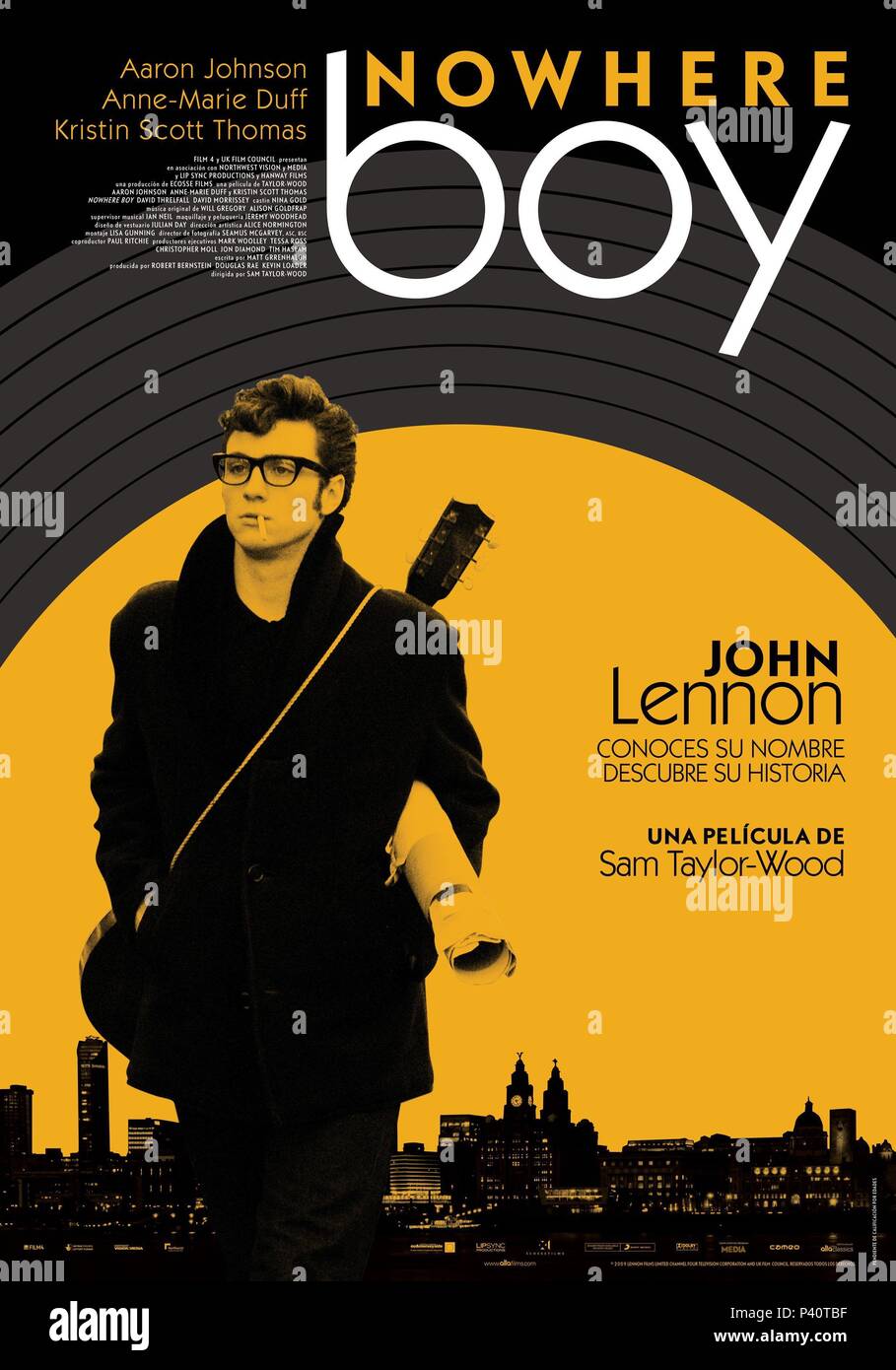 Pellicola originale titolo: NOWHERE BOY. Titolo inglese: NOWHERE BOY. Regista: SAM TAYLOR WOOD. Anno: 2009. Credito: ESCOSE/FILM4/UK Film Council/AVER MEDIA/nord-ovest VISION / Album Foto Stock