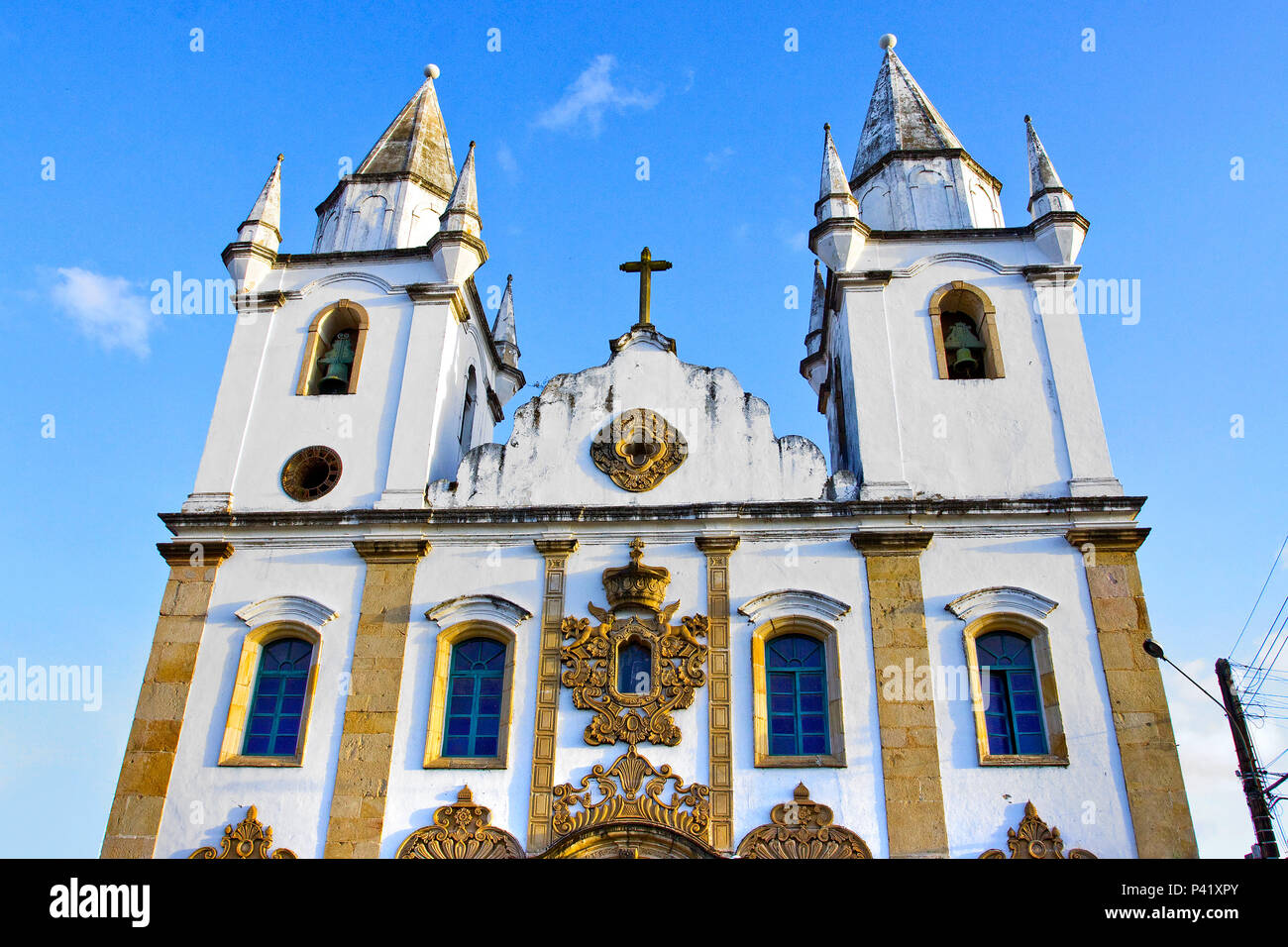 Penedo-AL a Igreja Cidade de Penedo Cidade Histórica Penedo Alagoas Nordeste brasile Foto Stock