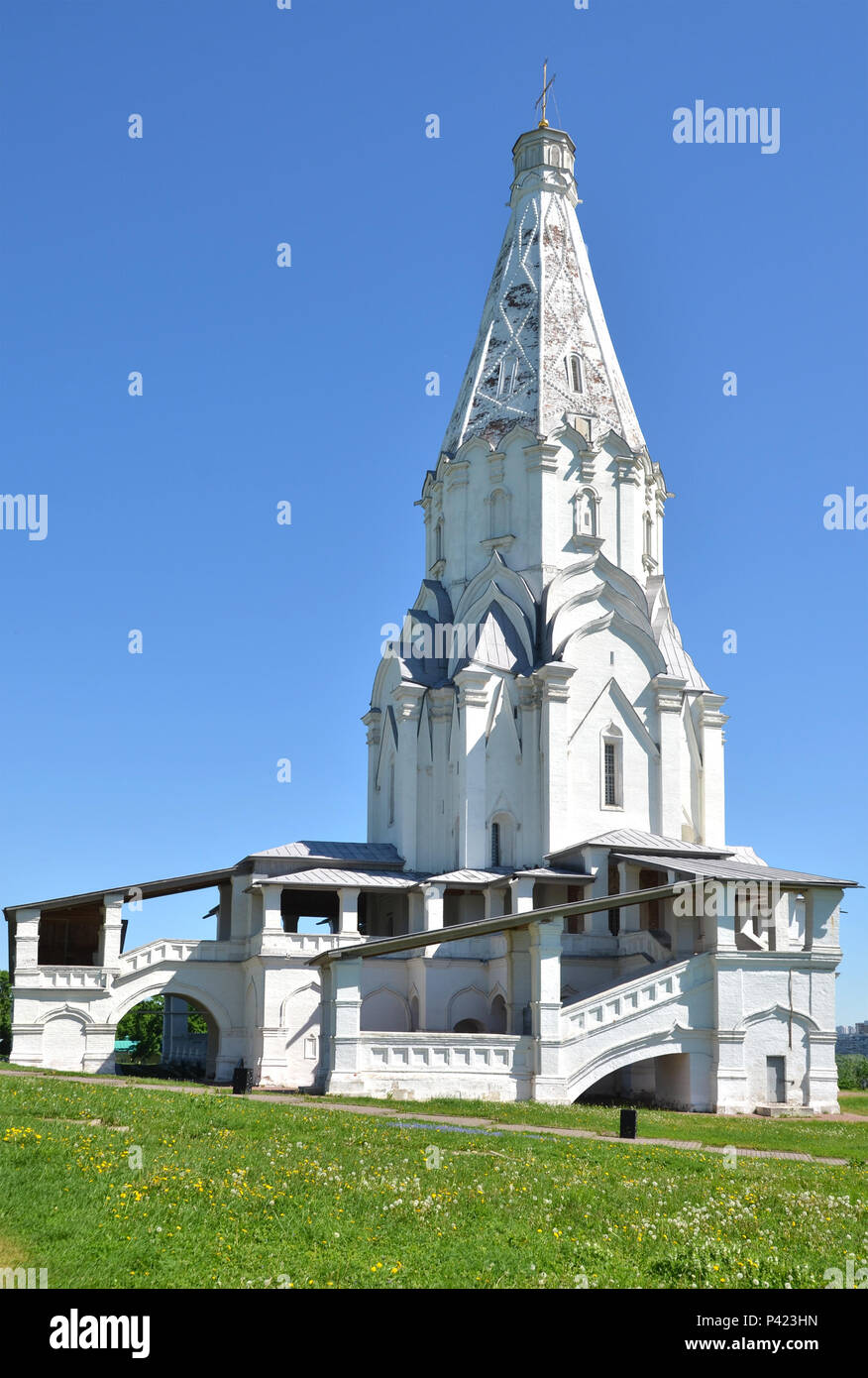 Chiesa dell'Ascensione, 1532. Kolomenskoe, Mosca, Russia Foto Stock