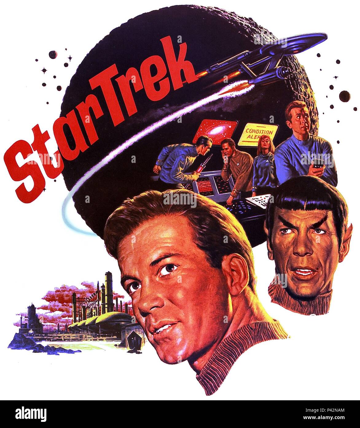 Pellicola originale titolo: STAR TREK. Titolo inglese: STAR TREK. Anno: 1966. Credito: PARAMOUNT TV / Album Foto Stock