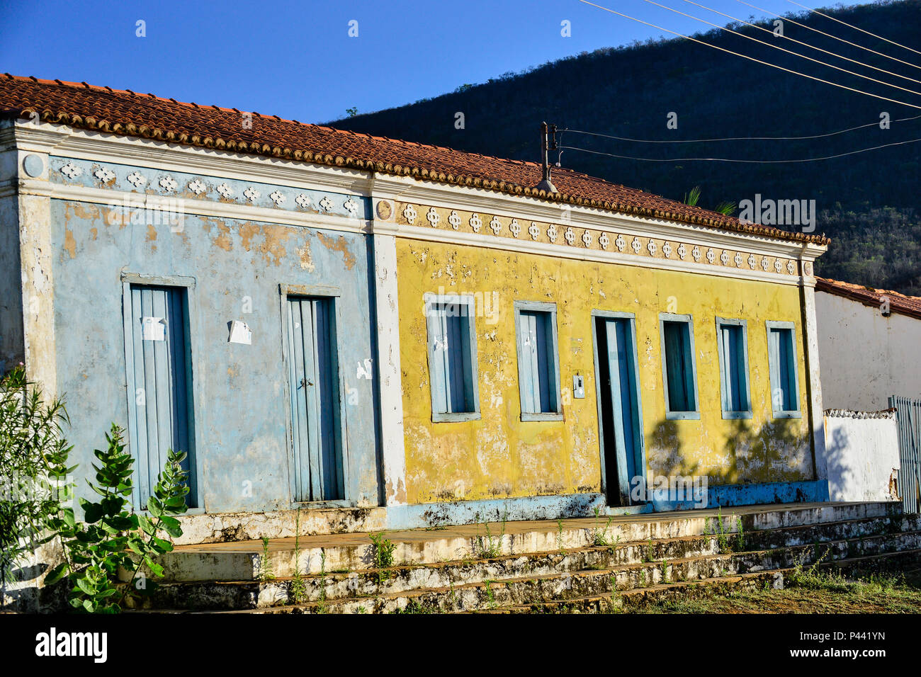 Casa de Telha, Livramento de Nossa Senhora duranti Chapada Diamantina. MUCUGÃŠ/BA, Brasil 26/10/2013. (Foto: David Santos Jr / Fotoarena) Foto Stock