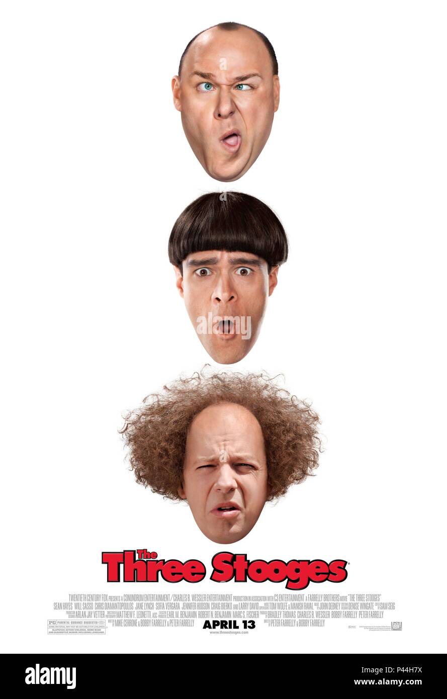 Pellicola originale titolo: The Three Stooges. Titolo inglese: The Three Stooges. Regista: BOBBY FARRELLY; Peter Farrelly. Anno: 2012. Credito: ENIGMA ENTERTAINMENT / Album Foto Stock