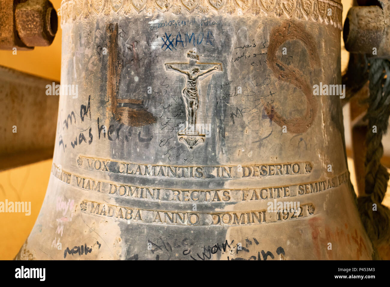 Madaba, Giordania Foto Stock