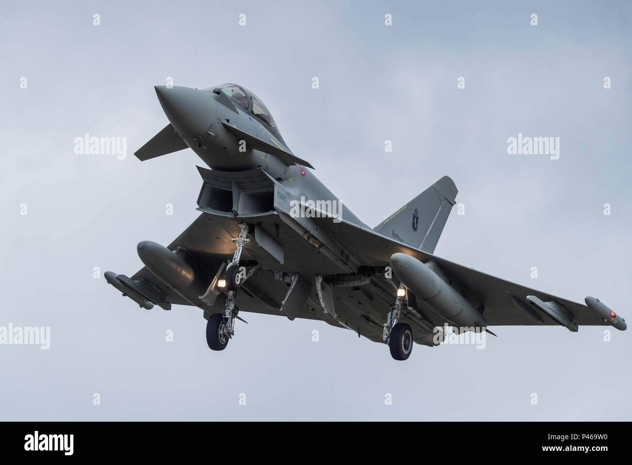 Eurofighter Typhoon multirole jet da combattimento Foto Stock