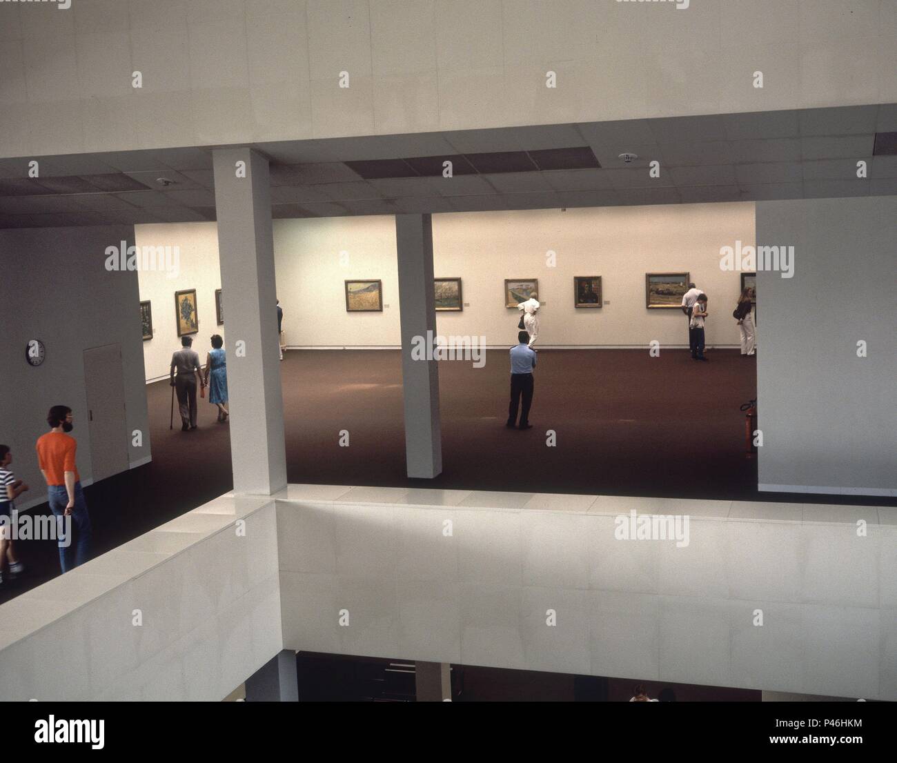 VISTA DEL INTERNO DEL MUSEO. Posizione: MUSEO VAN GOGH, Amsterdam, Olanda. Foto Stock