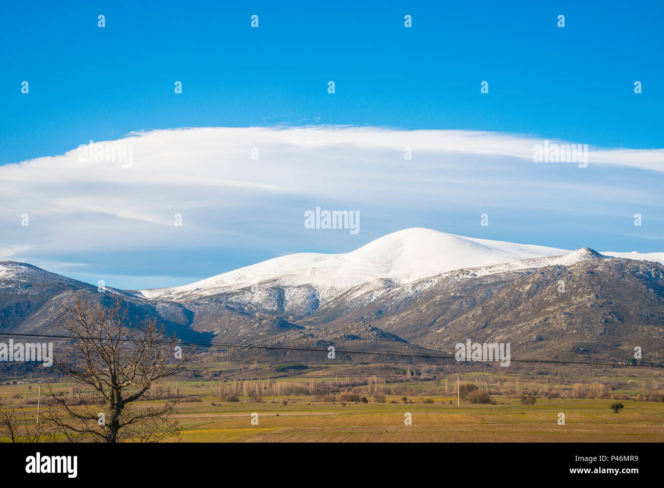 Paesaggio. Sierra de Gredos Riserva Naturale, provincia di Avila, Castilla Leon, Spagna. Foto Stock