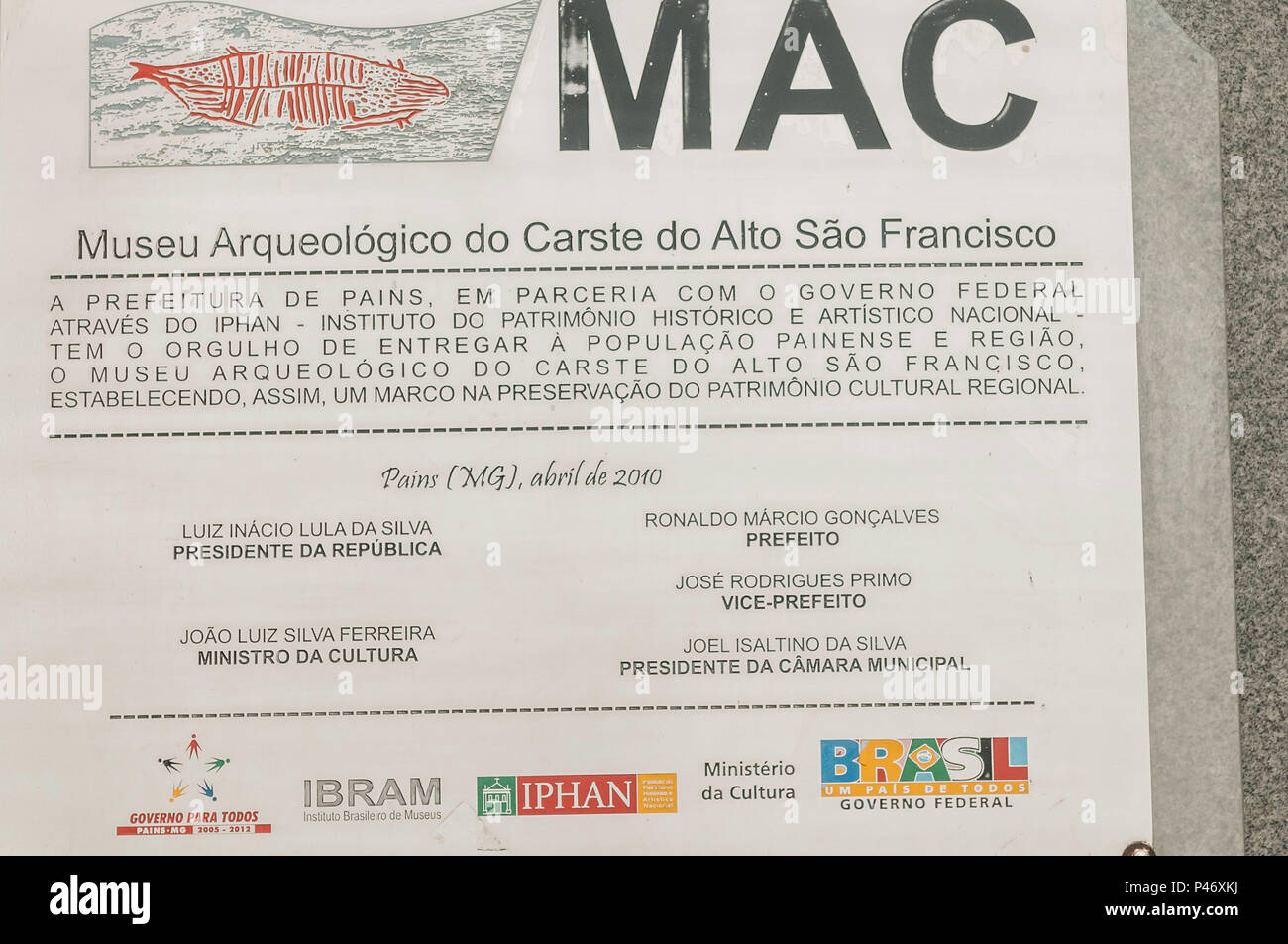 Paíns, 26/11/2014 - Museu MAC - Foto: Mourão Panda / FotoArena Foto Stock