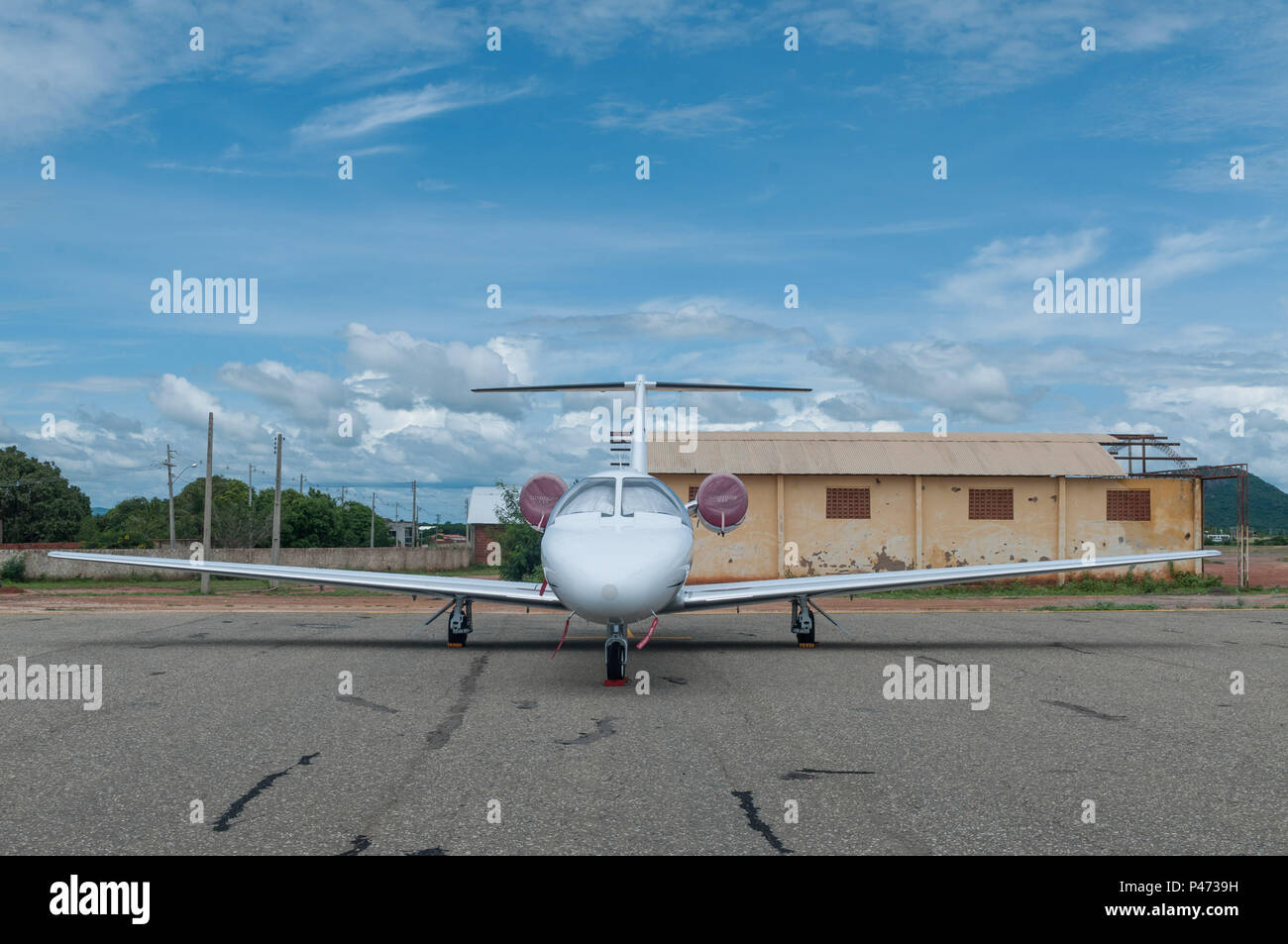 GUANAMBI, BAHIA - 20/12/2014: LOCAIS E PAISSAGENS DO MUNICÍPIO DE GUANAMBI - Aeroporto. (Foto: Mourão Panda / Fotoarena) Foto Stock