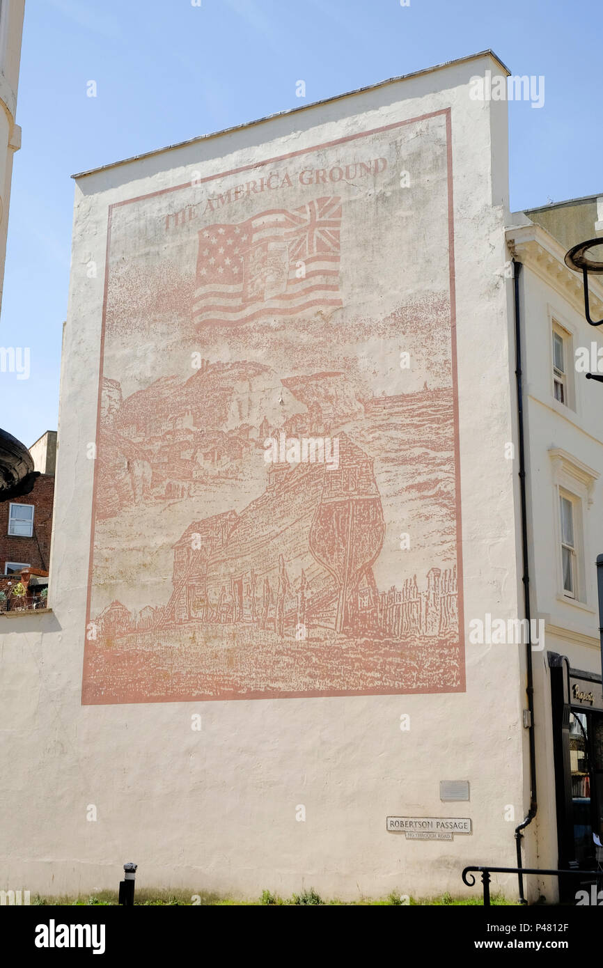 L'america massa, Hastings, east sussex, Regno Unito Foto Stock